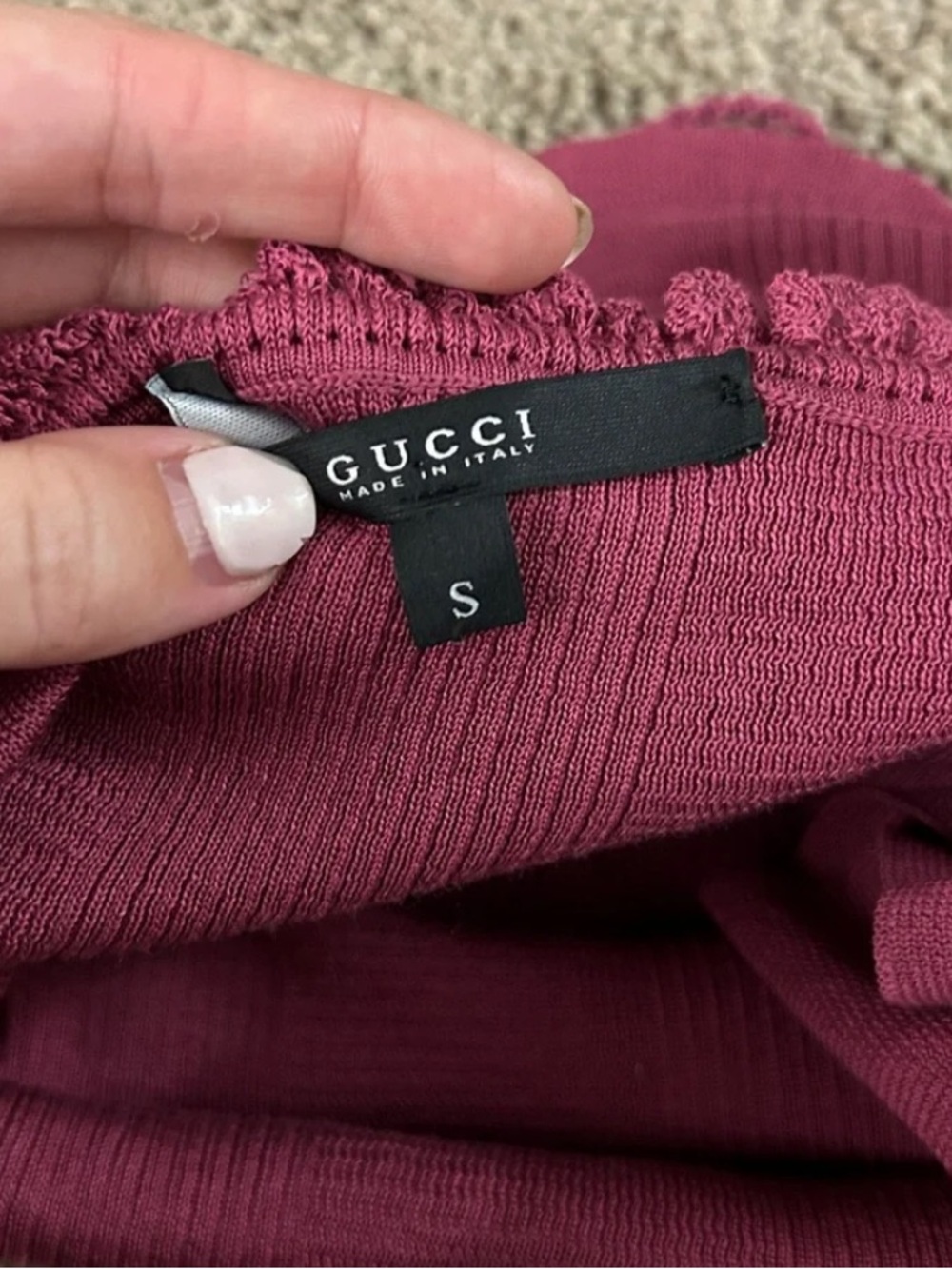 Gucci Ribbed Top - Picture 5 of 10